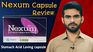 Nexum capsule uses in urdu hindi  Esomeprazole  40mg 20mg  Uses Side Effects MOA how to use [upl. by Shuping]