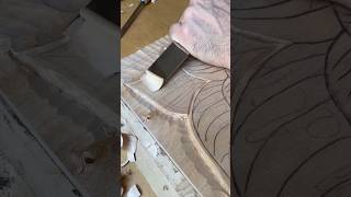 Wood ASMR woodworking asmr shorts [upl. by Hassadah725]