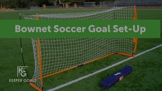 BowNet Soccer Goal Assembly Video [upl. by Lawson]