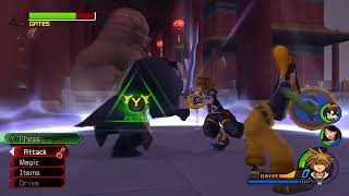 Kingdom Hearts 2 Final Mix ShanYu boss  Critical mode [upl. by Louth]