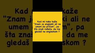 Gledanje na engleskom jeziku smehdosuza smeh humor [upl. by Gollin]