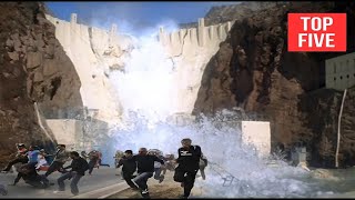 Top 5 Catastrophic Dam Collapses Caught On Camera 2024 [upl. by Aicinod]