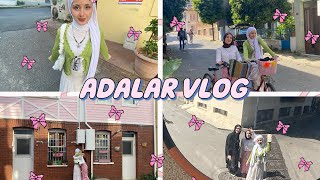 🎀ADALAR VLOG🎀vapuru kaçırdık eteğim mahvoldu😭😭 [upl. by Lodnar]