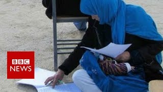 Feeding mother offered university place after viral photos  BBC News [upl. by Chatterjee]