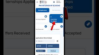 PM internship offer received  pm internship shortlisted new update pminternship shortvideo news [upl. by Warring163]