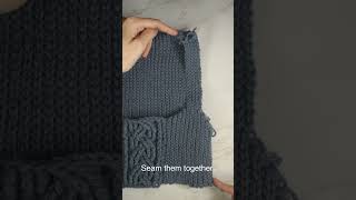 How to Crochet a Cable Stitch Bralette in 6 Easy Steps [upl. by Frydman]