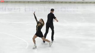 Anastasia Mishina and Aleksandr Galliamov Bavarian Open 2020 SP [upl. by East]