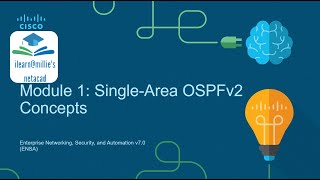 1 Single Area OSPFv2 Concepts Part 22 [upl. by Netsrak]