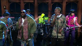 FOLEY on drums with GEORGE CLINTON on The Late Late show [upl. by Ailam105]