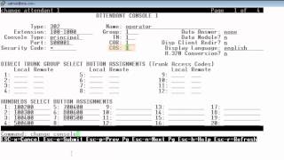 Avaya Communication Manager Attendant Configuration for Avaya oneX Attendant [upl. by Elah]