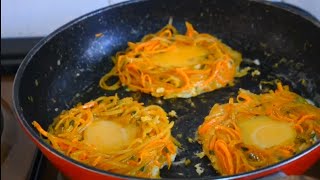 Just pour eggs on potatoes and carrotsThe results are amazing you will make it everyday [upl. by Flann139]