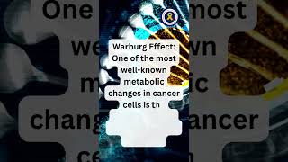 Cancer metabolism WarburgEffect glycolysis Oncogenes researchawards youtubeshorts oncology [upl. by Sinoda]