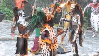 Crazy Mayan Sacrifice Ritual in Xcaret [upl. by Katzen]