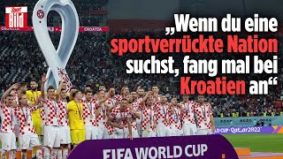 WM 2022 Kroatien feiert Platz 3 und den ewigen Luka Modric  Reif ist Live [upl. by Aehr]