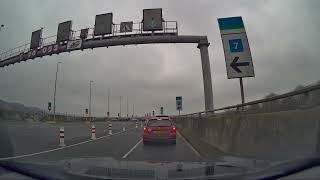 Crossing on Euro Tunnel Train from Folkestone to Calais [upl. by Palua166]