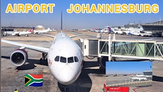 Airport Johannesburg International South Africa Domestic  International Areas itsnever2faraway [upl. by Ablasor]