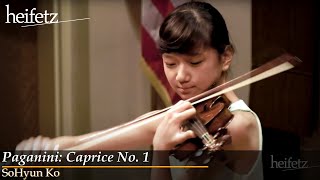 Paganini Caprice No 1  SoHyun Ko 12 violin [upl. by Raveaux]