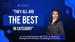 Dr Petropoulos MD FRCS Shares Her Thoughts On Medical Aesthetics Technology And Products [upl. by Jarin770]