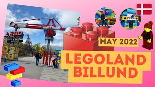 Legoland Billund  May 2022 visit [upl. by Aleahs]