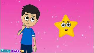 Kids Song  Twinkle Twinkle Little Star  Nursery Rhyme Kids Song kidssong trending FizzyKidsTv [upl. by Yort]