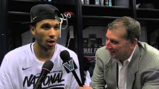 Villanova Mens Basketball April 4 2016  PostGame Interview with Josh Hart [upl. by Rodriguez]