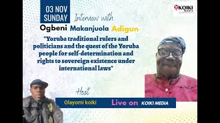 Yoruba traditional rulers and politicians and the quest of the Yoruba people for selfdetermination [upl. by Ihp]