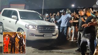 Salman Khan Leaves After Bigg Boss 17 Grand Finale  Munawar Faruqui Win Bigg Boss 17 [upl. by Linus]