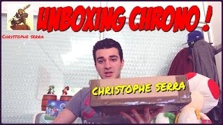 Conkerax  LUnboxing Chrono  Le super colis de Christophe Serra [upl. by Ludwig340]