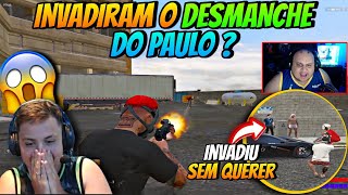 INVADIRAM O DESMANCHE DO PAULO😱 A FAC DO DCOSTA INVADIU O DESMANCHE SEM QUERER😰  COMPLEXO CLIPES [upl. by Ellenig]