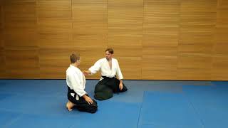 Suwari waza Kata dori Sankyo [upl. by Dell]