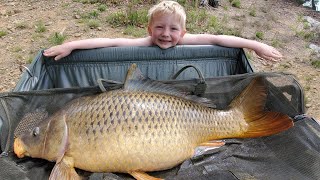 3 Day Back Country Camping amp Fishing  6 Yr Old Catches MONSTER CARP [upl. by Anauqahc793]