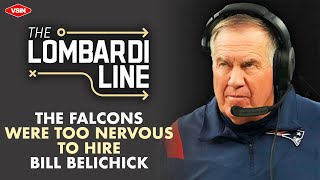 Michael Lombardi Reacts to The Atlanta Falcons Snubbing Bill Belichick for Raheem Morris [upl. by Noevad]