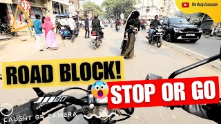 Dodging Pedestrians Bajaj Avenger 220 Street  Ballia City Rides  Ride 187  4K UDH 60FPS [upl. by Cherice]