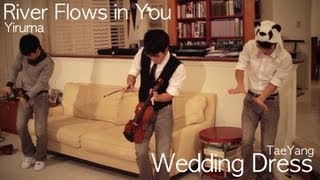 River Flows in You  Yiruma Wedding Dress  Taeyang Jun Sung Ahn Violin Cover [upl. by Ayres184]