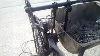 Asador con motor de lavadora [upl. by Bullivant]