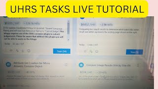 Live Working On UHRS Jobs Tutorial How Its Done Up to 10HR [upl. by Aurita]