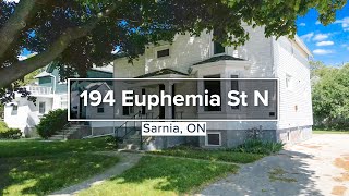 Sarnia Real Estate  194 Euphemia St N [upl. by Yeslehc]