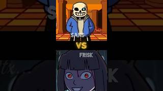 Frisk vs Sans undertale sans gaming edit vs shorts [upl. by Revorg739]