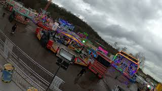 Mitchell Wilmots Air Raid  On Ride POV Nottingham Valentines Fair 2022 [upl. by Mcclimans681]