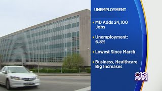 Maryland Unemployment At Lowest Since March [upl. by Risay]