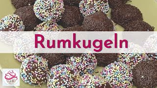 Rumkugeln  ganz einfach selber gemacht  ohne Backen [upl. by Treboh]