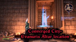 Dragon Age Veilguard Converged City Evanuris Altar location [upl. by Fergus]