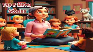 Top 5 Moral Stories for kids  Fairy tales  Moral Stories in English [upl. by Naloc914]