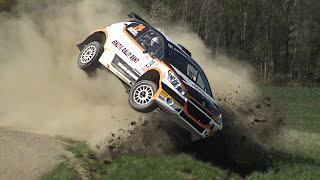 Rally Nyköping 2024  Rullning Sidlägg amp Avåkningar [upl. by Tybald]