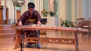 Sanka by Tadao Sawai performed by Miho Yamaji  Marys Woods Historic Chapel [upl. by Ettenaj]