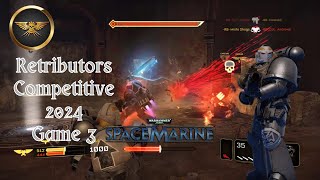 Space Marine 2024  Competitive Retributors PvP  Game 3 [upl. by Cornall]