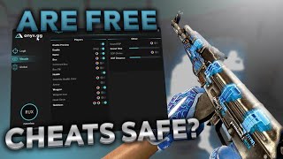 ARE FREE CHEATS STILL SAFE  CS2 CHEATING WITH FREE HACKS PRIME [upl. by Elianora451]