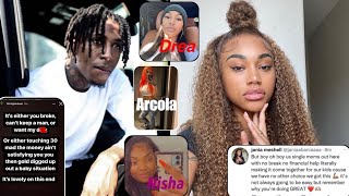 NBA YoungBoy Goes Off On Jania amp 3 Of His Other Baby Mamas😱 Jania Says YB Is No Help With Kacey😳 [upl. by Lorak]