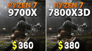 AMD Ryzen 7 9700X vs 7800X3D  Test in 11 Games [upl. by Ralfston]