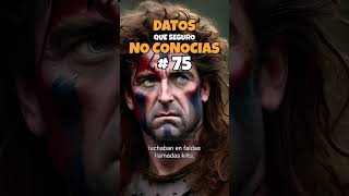 El mito de las faldas escocesas shorts datoscuriosos [upl. by Natascha]